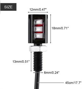 img 2 attached to Motorcycle License Universal Waterproof Lights Lights & Lighting Accessories