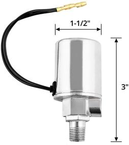 img 1 attached to 🔌 1/4" NPT Electric Solenoid Valve for Truck Air Horn with 1/4" OD Hose - QWORK