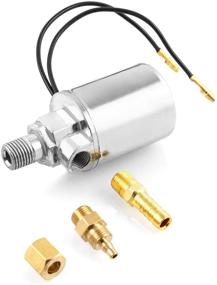 img 2 attached to 🔌 1/4" NPT Electric Solenoid Valve for Truck Air Horn with 1/4" OD Hose - QWORK