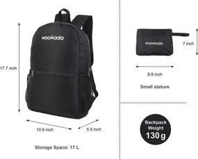 img 1 attached to 🎒 WOOMADA Super Lightweight Foldable Backpack