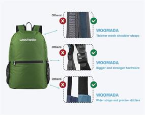 img 3 attached to 🎒 WOOMADA Super Lightweight Foldable Backpack