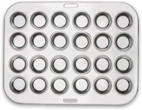 img 2 attached to 🦊 Premium Fox Run Stainless Steel Mini Muffin Pan - 24 Cup Size for Perfect Baking Results