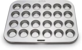 img 3 attached to 🦊 Premium Fox Run Stainless Steel Mini Muffin Pan - 24 Cup Size for Perfect Baking Results