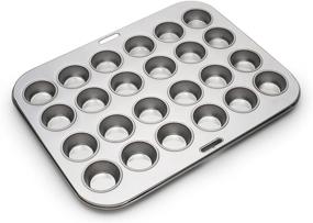 img 4 attached to 🦊 Premium Fox Run Stainless Steel Mini Muffin Pan - 24 Cup Size for Perfect Baking Results