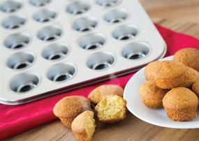 img 1 attached to 🦊 Premium Fox Run Stainless Steel Mini Muffin Pan - 24 Cup Size for Perfect Baking Results