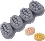 busoha soap molds: 4 cavities 4.5oz 🧼 silicone for diy soap, candle & clay making logo