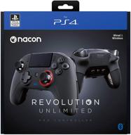 🎮 nacon controller (ps4 & pc) - esports revolution unlimited pro v3 - wireless/wired (311608) logo