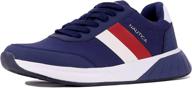 👟 nautica sneakers comfortable shoe outfall navy red 10.5 men's fashion sneakers: the ideal blend of style and comfort logo