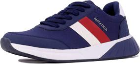 img 1 attached to 👟 Nautica Sneakers Comfortable Shoe Outfall Navy Red 10.5 Men's Fashion Sneakers: The Ideal Blend of Style and Comfort