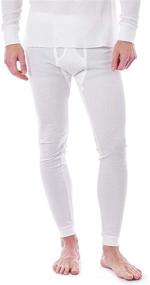 img 3 attached to 🔥 Stay Cozy and Warm with Alpine Swiss Men's Waffle Knit Long Johns Base Layer Pant