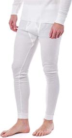 img 1 attached to 🔥 Stay Cozy and Warm with Alpine Swiss Men's Waffle Knit Long Johns Base Layer Pant