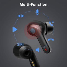img 3 attached to Bluetooth Headphones InShareplus Microphone Waterproof