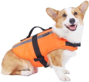 img 4 attached to 🐶 Apetian Dog Life Jacket - Pet Safety Floatation Vest for Swimming Sesssions