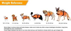 img 2 attached to 🐶 Apetian Dog Life Jacket - Pet Safety Floatation Vest for Swimming Sesssions