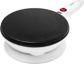 img 2 attached to 🥞 CucinaPro Cordless Crepe Maker (1447) - Includes FREE Recipe Guide, Non-Stick Dipping Plate with Electric Base and Spatula