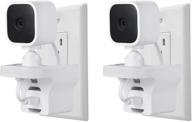 🔌 wassserstein - настенный держатель розетки: удобное и гибкое крепление для камеры видеонаблюдения blink mini для дома (2 шт., белый) логотип