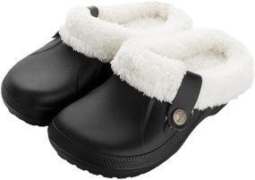 img 4 attached to FolHaoth Womens Waterproof Slippers Outdoor