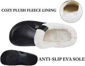 img 2 attached to FolHaoth Womens Waterproof Slippers Outdoor