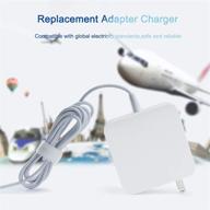 universal 45w t-type charger for mac book air 11-inch & 13-inch logo