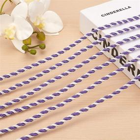 img 1 attached to 🪢 PH PandaHall 75ft Twisted Cord Trim: Versatile Nylon Rope for Home Decor, Curtain Tiebacks, Upholstery, Honor Cords