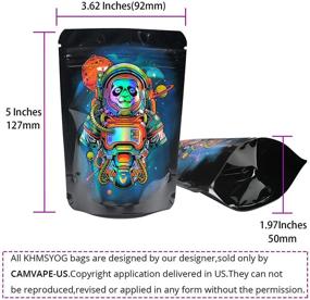 img 3 attached to Stand Up Packaging Resealable Material Holographic