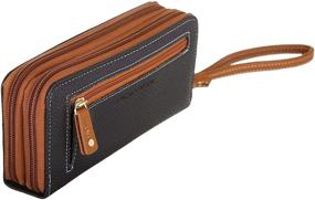 img 2 attached to Stylish Stone Mountain Cornwall Leathe Checkbook Handbags & Wallets for Women