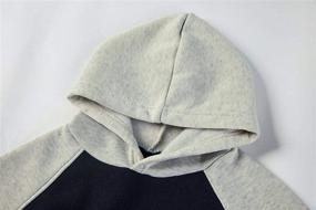 img 3 attached to Makkrom Tie Dye Hoodies Sweatshirts Pockets Boys' Clothing