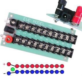 img 2 attached to 💡 PCB005 1X Power Distribution Board with 3 Inputs and 2 x 10 Outputs for DC and AC Voltage