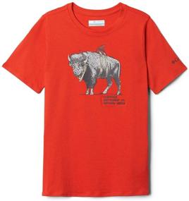 img 2 attached to Columbia Point T Shirt Wildfire Sharkalo Boys' Clothing for Tops, Tees & Shirts