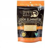 ultimate odor control: prestige pet magic cat litter deodorizer logo