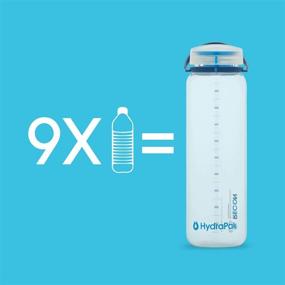 img 3 attached to 🌿 Hydrapak Recon: Eco-Friendly & BPA-Free Water Bottle with Smooth Flow Twist Cap - 50% Recycled Plastic, Easy Carry Design