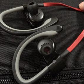 img 1 attached to Мощные силиконовые насадки для замены на беспроводные наушники Powerbeats 2 от Beats by Dre - 4 пары (черные)