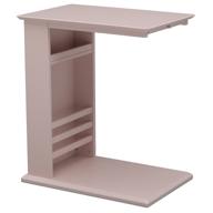 🌸 delta children nolan end table/side table for nursery - stylish lotus pink addition for baby's room logo