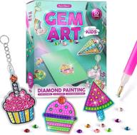 💎 sparkling gem diamond painting kit for kids: creating brilliant masterpieces! logo