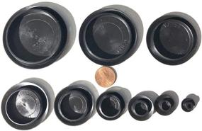 img 4 attached to 💡 Industrial Flush Mount Black Assortment Hardware: Biscuits & Plugs for Efficient Installation