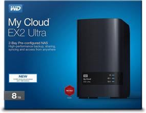 img 1 attached to 💾 8TB WD My Cloud EX2 Ultra Network Attached Storage - NAS - WDBVBZ0080JCH-NESN