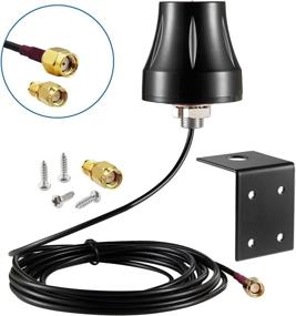 img 4 attached to 📷 Wireless Video Security Camera Antenna – Waterproof Dual Band 2.4GHz 5GHz 5.8GHz RP-SMA/SMA Male, 5dBi – Ideal for Surveillance, Vehicle Rear View Backup, and Reversing Monitor on Trucks