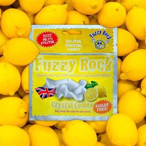 img 1 attached to 🍋 Revitalize Your Oral Health with Fuzzy Rock Crystal Lemon 20 Pack: Vegan, Fresh Breath & Healthy Gums