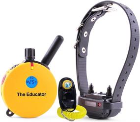 img 3 attached to 🐶 2-Pack Bundle - E-Collar ET-400 - 3/4 Mile Waterproof Remote Trainer Educator - Rechargeable with Static, Vibration, and Sound Stimulation - Includes PetsTEK Dog Training Clicker