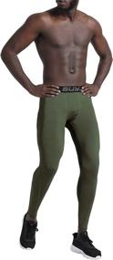 img 2 attached to 👕 5Pcs Men's Compression Pants Shirt Top Long Sleeve Jacket | Athletic Sets – Gym Clothing for Men's Workout | BUYJYA