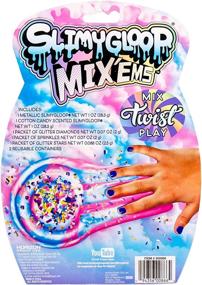 img 1 attached to 🌌 Horizon Group USA Slimygloop Mix'Ems Twists Cotton Candy Galaxy: Metallic Slime, Scented Cloud Slime, Add-Ins, Embellishments, Sprinkles, Glitter - Discover the Ultimate Sensory Fun!