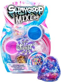 img 4 attached to 🌌 Horizon Group USA Slimygloop Mix'Ems Twists Cotton Candy Galaxy: Metallic Slime, Scented Cloud Slime, Add-Ins, Embellishments, Sprinkles, Glitter - Discover the Ultimate Sensory Fun!