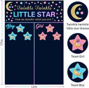 img 2 attached to Gender Reveal Voting Stickers Twinkle