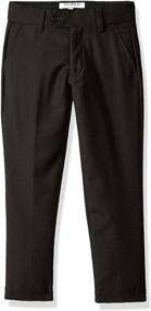 img 1 attached to 👖 Boys' Wool Blend Slim Pant by Isaac Mizrahi