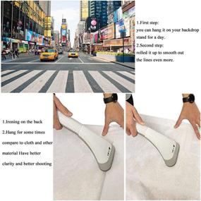 img 1 attached to 🏙️ 7x5ft NYC Time Square Buildings Photo Backdrops - Taxi New York Fashion Street Party Photography Background for Adult Portraits, Studio Booth Props - Banner