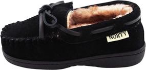 img 3 attached to 👶 NORTY Chestnut Toddler Moccasin 40103 9M US - Boys' Shoes for Toddlers, via Slippers