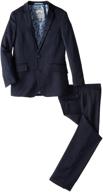 👦 navy blue appaman big boys' two piece classic mod suit: a timeless choice for your little gentlemen logo