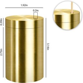 img 3 attached to 🍽️ Toothpick Dispenser & Container for Restaurant Use - Thickening Solution