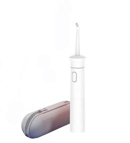 img 2 attached to 🚿 VTOOTH Portable Water Flosser - Powerful Cordless Electric Dental Oral Irrigator with 2 Modes - College Essentials Travel, IPX7 Waterproof Teeth Cleaner for Braces and Bridges Care