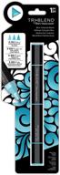 🔵 spectrum noir blend triblend alcohol marker - blue turquoise (3-in-1 pen) logo